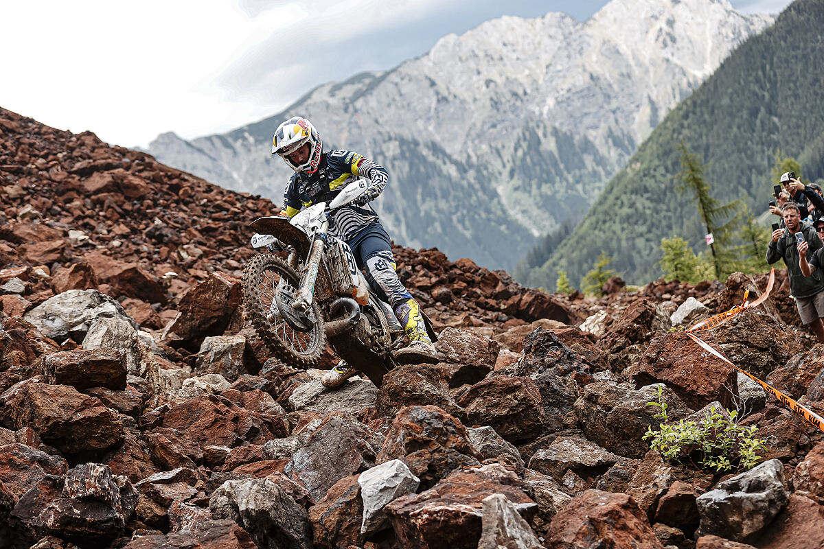 Billy Bolt Rock Section at Red Bull Erzbergrodeo 2025. Credit: Husqvarna
